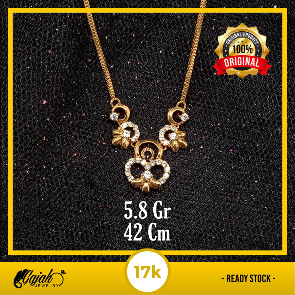 Kalung Emas 17K - 5.8 Gr Kadar 750 - 5245