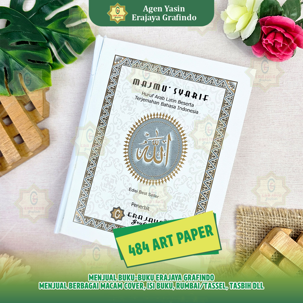 Blangko Buku Yasin/Majmu' Syarif 484 Art Paper Erajaya Grafindo/Isi Buku Yasin