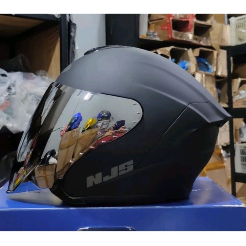 FLAT VISOR NJS KAIROZ Kaca helm NJS Kairoz Kaca helm iridium