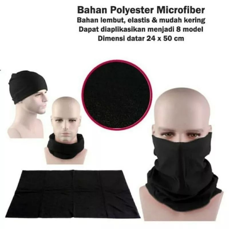 Masker Kain Google multifungsi - Masker slayer bandana balaclava