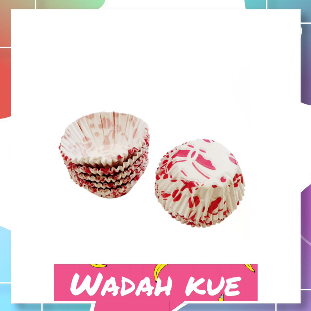 

CUP KUE KERTAS / CAKE CASES CUP / CAKE KUE BOLU 100PCS TULIP CAKE CASES / KUKUS CAKE CASES