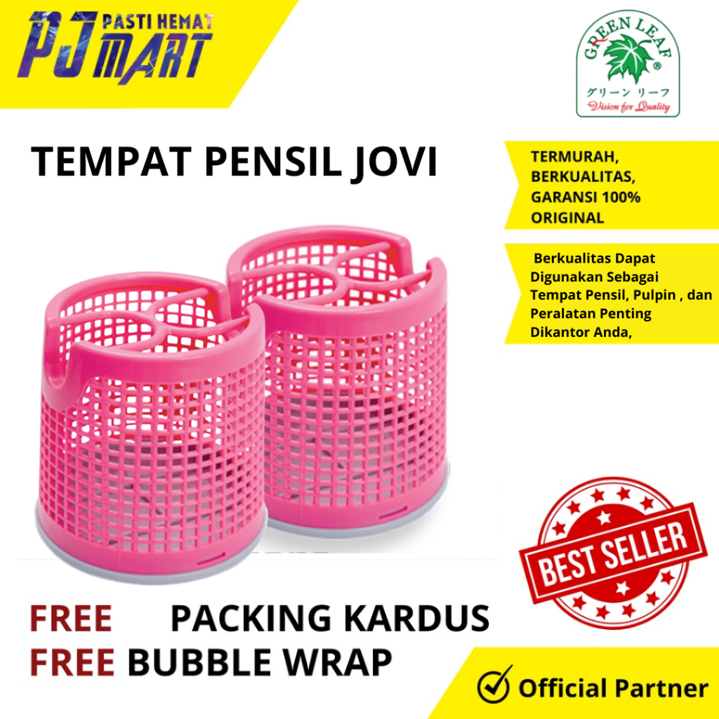 

Tempat Pensil Jovi | wadah pensil | penyimpanan pensil | kotak pensil minimalis | tempat pensil anak