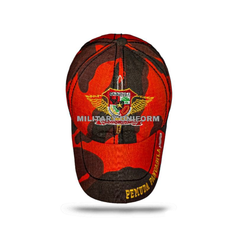 topi pemuda pancasila bordir