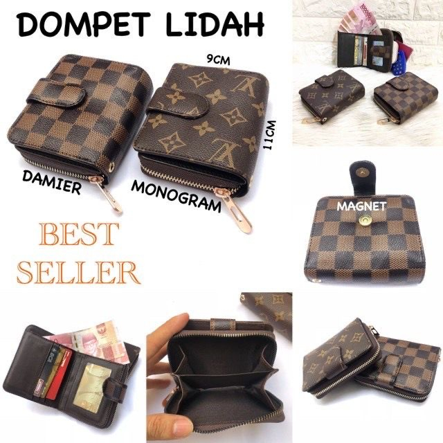 Dompet Lipat For Woman Gucci Aura Waterproof Laminating Import Premium Super wanita Tumpuk Kartu