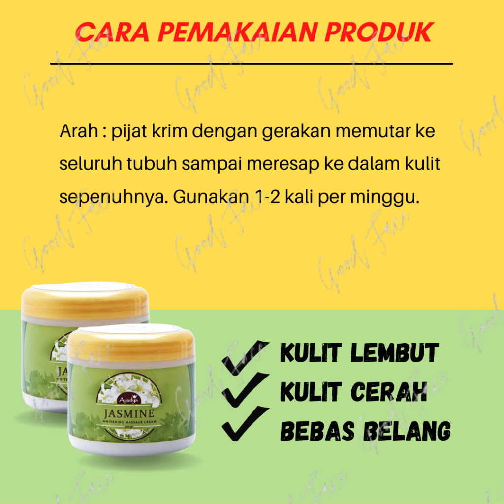 Ayudya Jasmine Massage Cream 300 gr