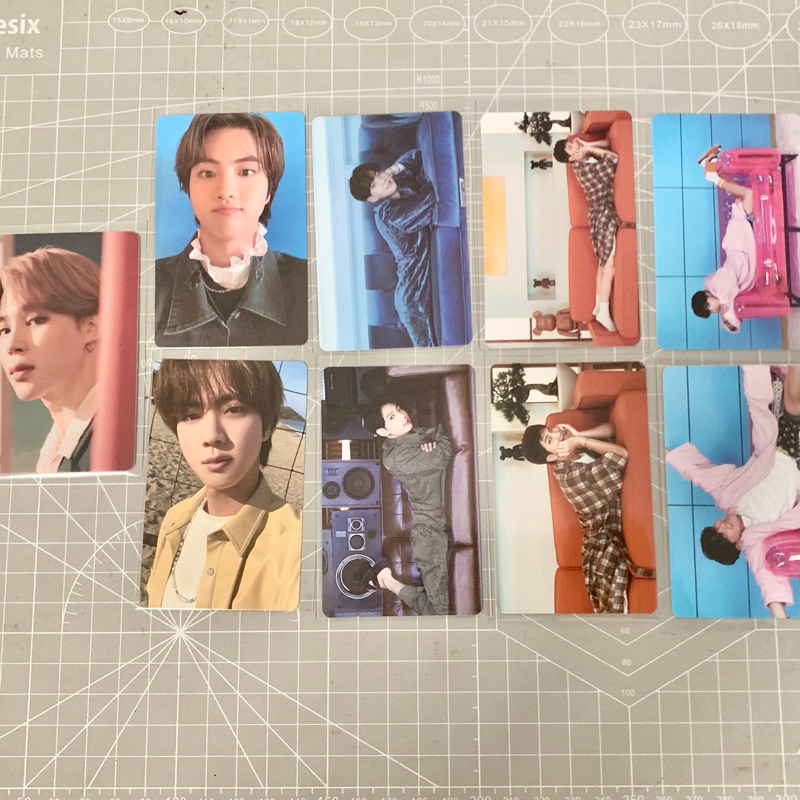 PC PHOTOCARD PHOTO TICKET HYBE JIMIN JIN SEOKJIN SUGA YOONGI JK JUNGKOOK RM NAMJOON JHOPE BE ESSENTI