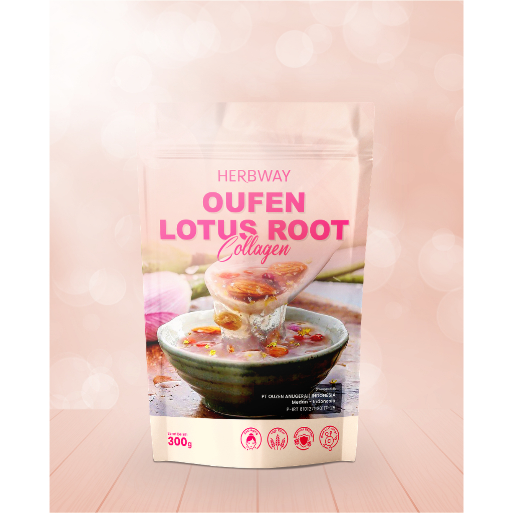 Herbway Ou Fen Lotus Root Powder Halal Collagen