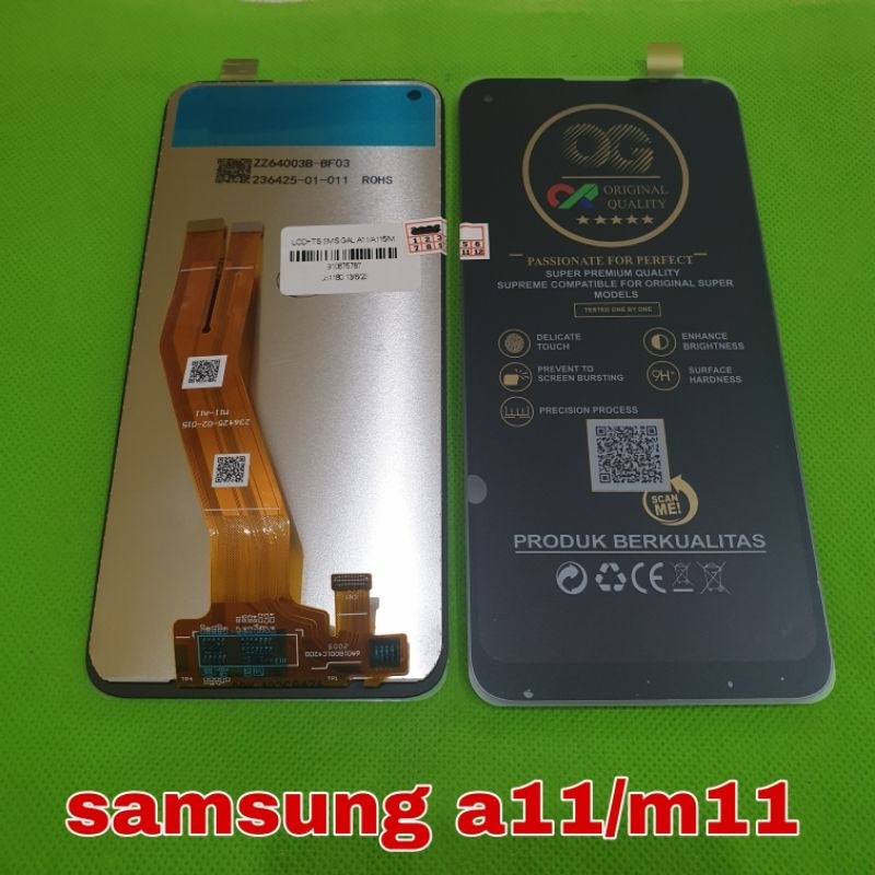 lcd ts touchscreen samsung A11/m11 a115/m115 fullset