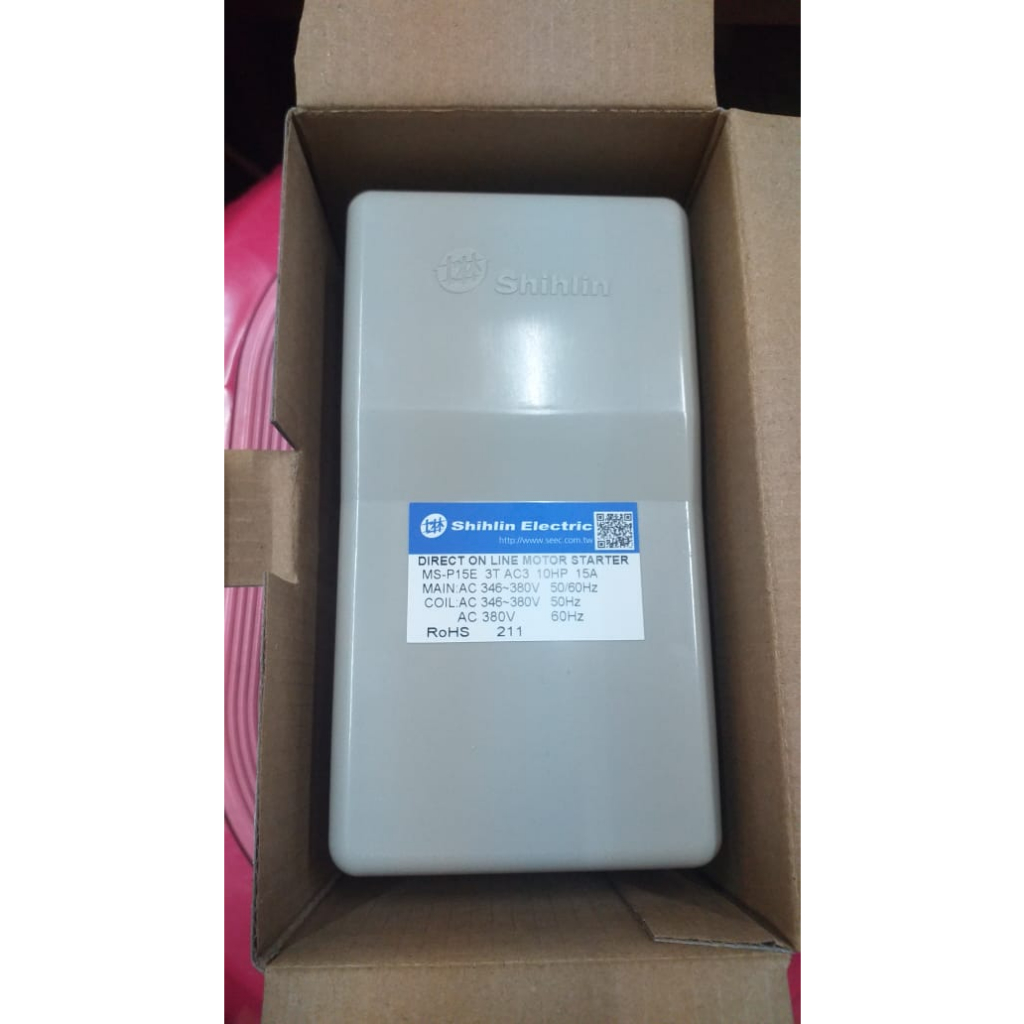 DOL Magnetic Motor Starter SHIHLIN MSP15E MS-P15E