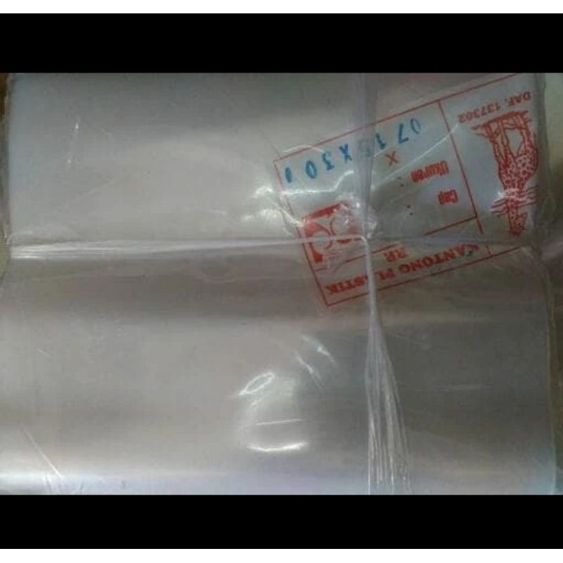 Kantong Plastik PP Tebal 07Jerapah 12x24 15x30 18x35 20x40 25x40