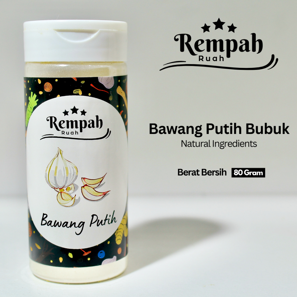 

Rempah Ruah - bawang putih bubuk 80gr
