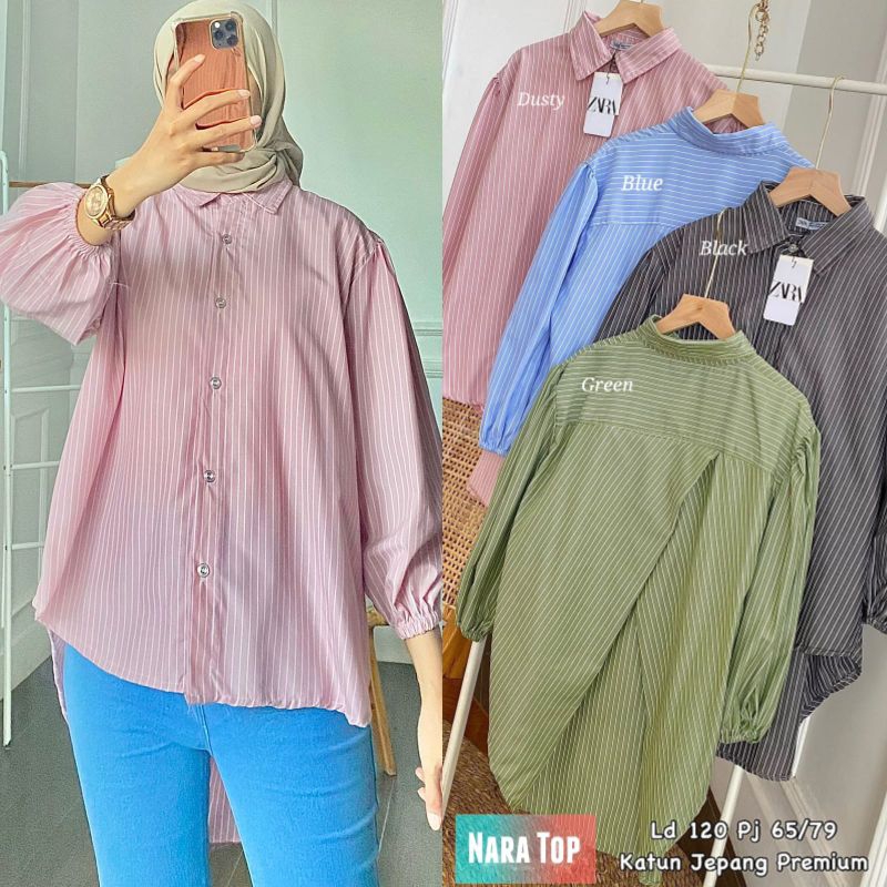 FUMI TOP/NARA TOP BLOUSE TERBARU