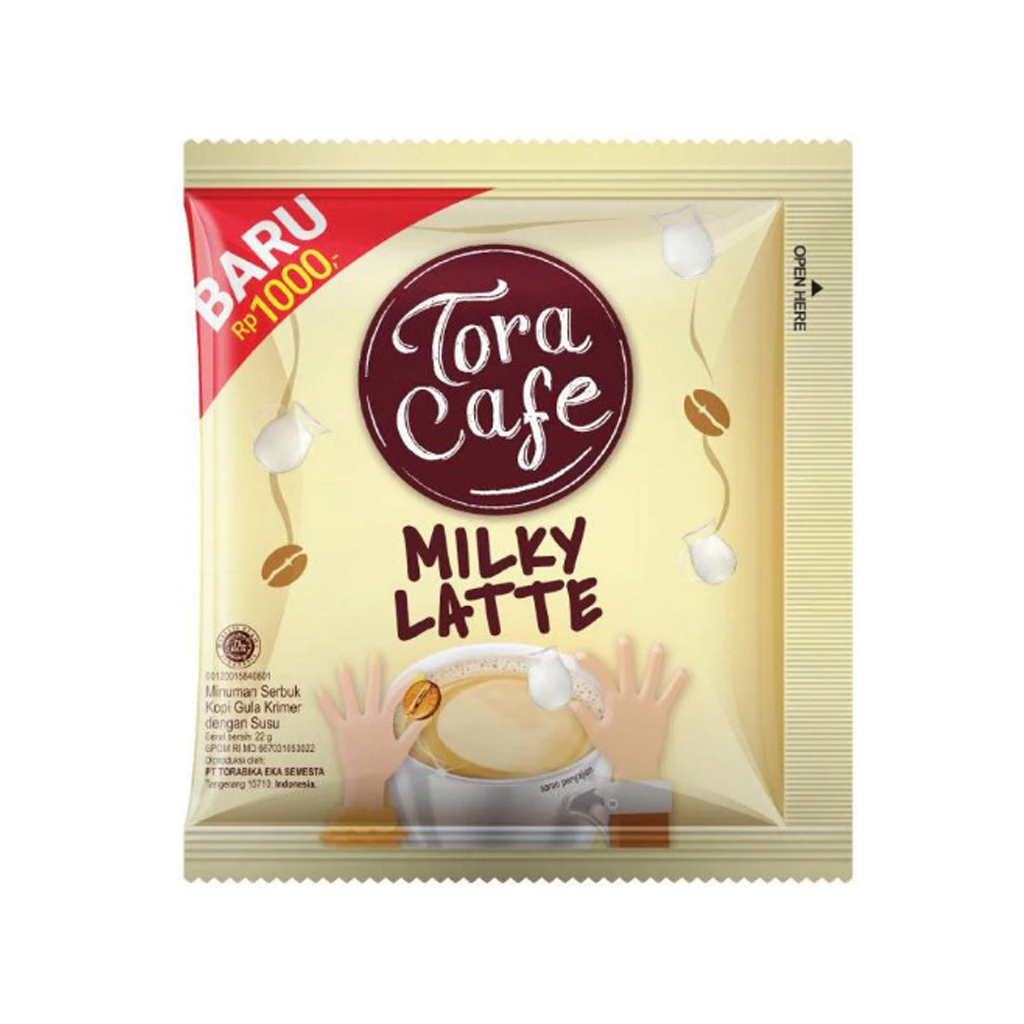 

Tora Cafe Milky Latte Grosir