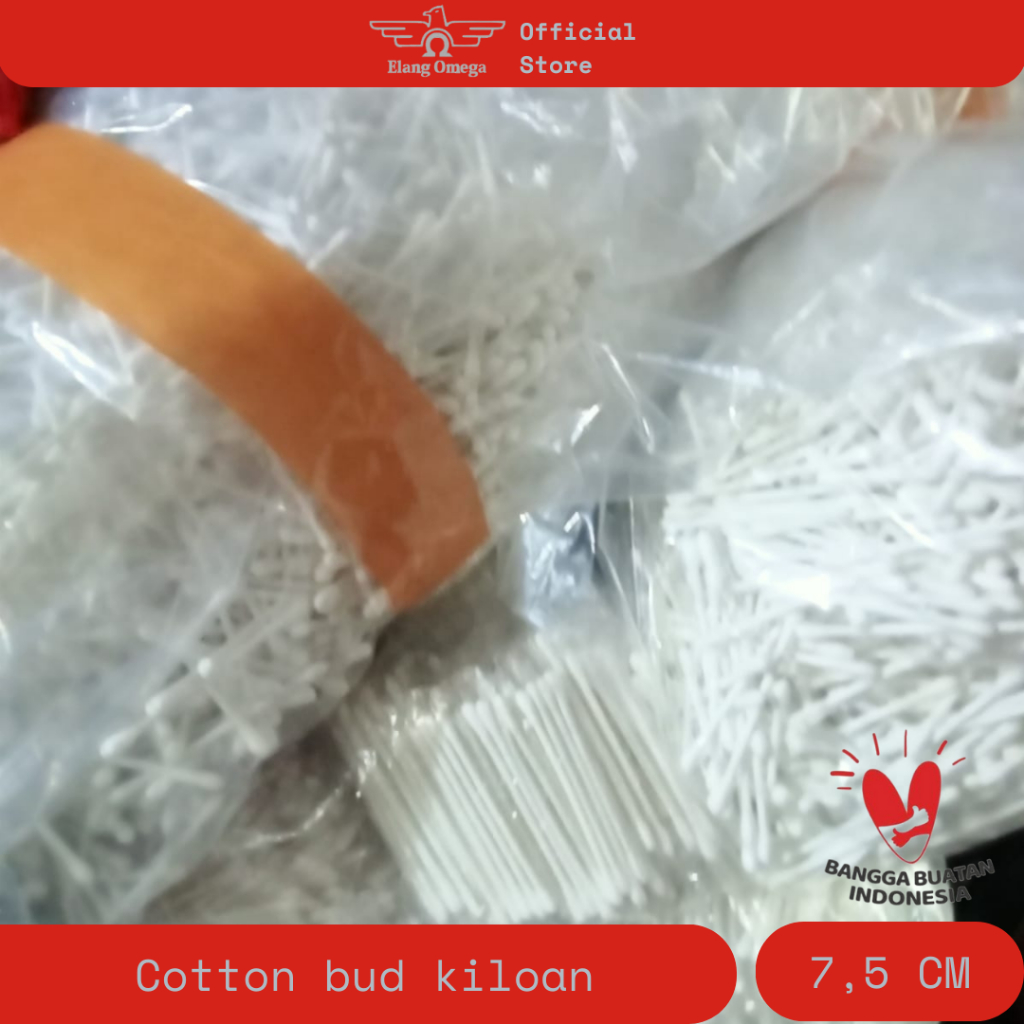 LAKU cotton bud kiloan curah 1 kg kurang lebih 4750 pcs cotton bud dewasa