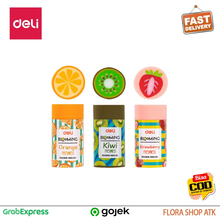 

Penghapus Pensil Penghapus Karaker Buah Deli Penghapus Blooming Deli