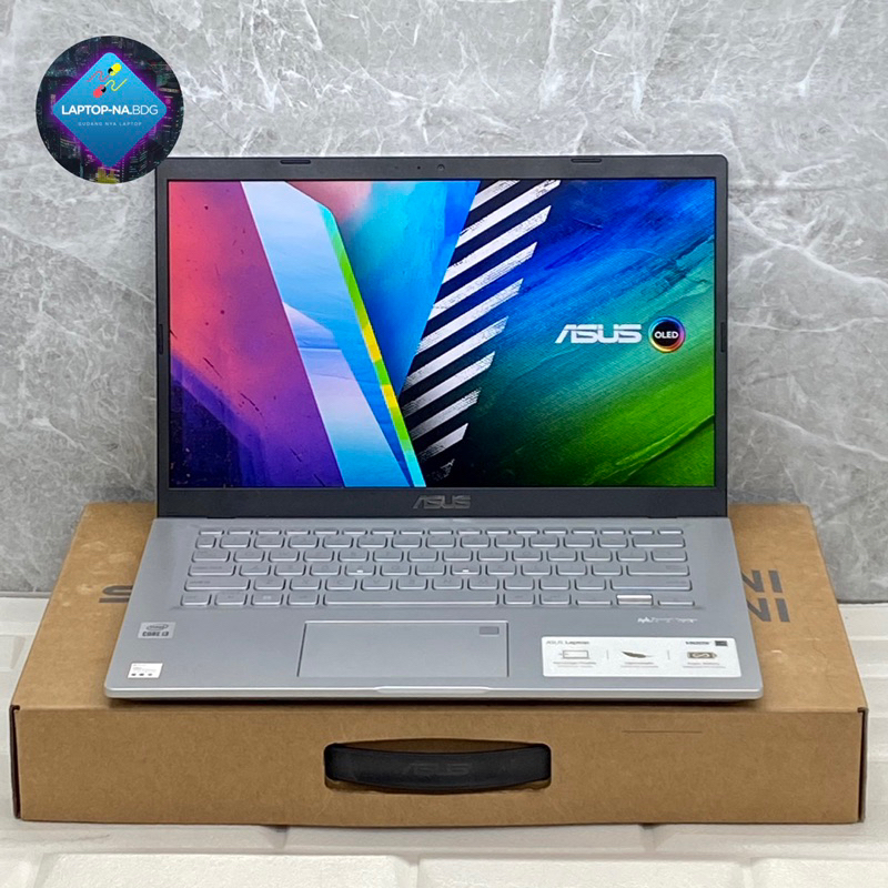 Laptop Editing Asus Vivobook X415JA Intel Core i3 Ram 12/512gb Fullset Bergaransi