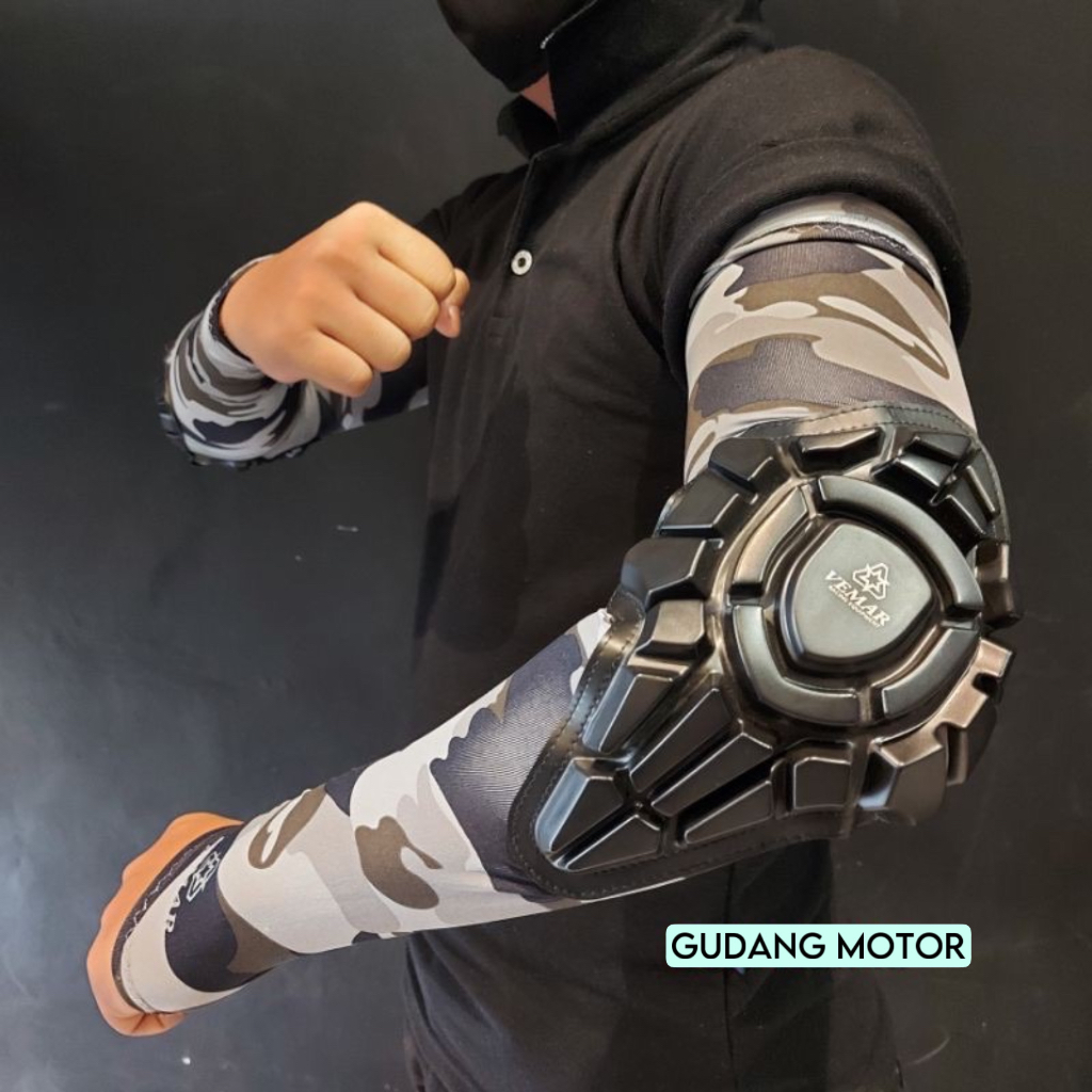 Manset Motor Vemar - Manset Sepeda - Pelindung Sikut Vemar - Arm Sleeve Protector