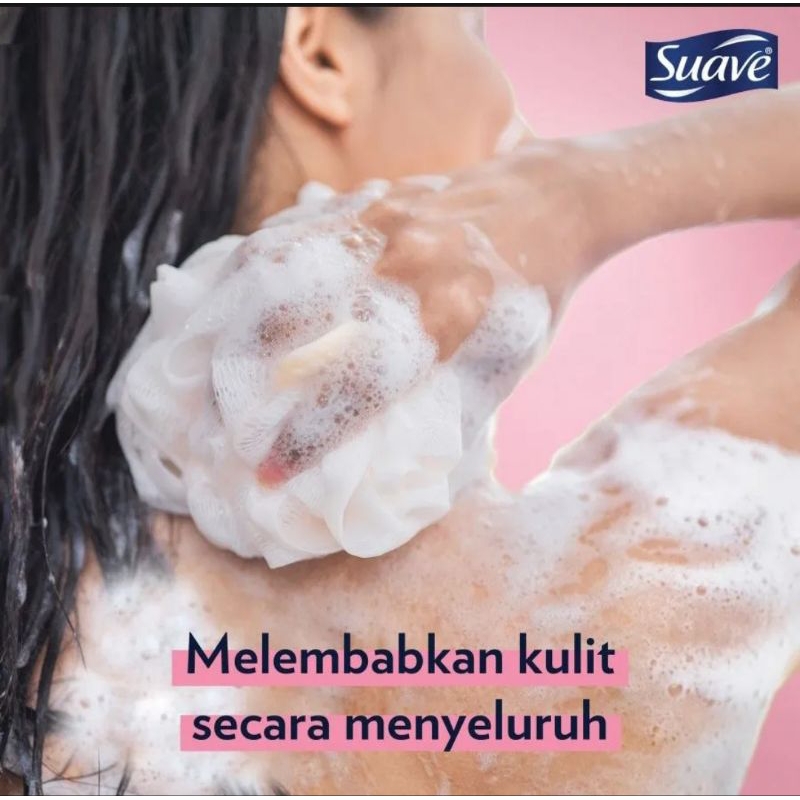 Suave Essentials Body Wash Cherry blossom 443ml / sabun mandi suave cream