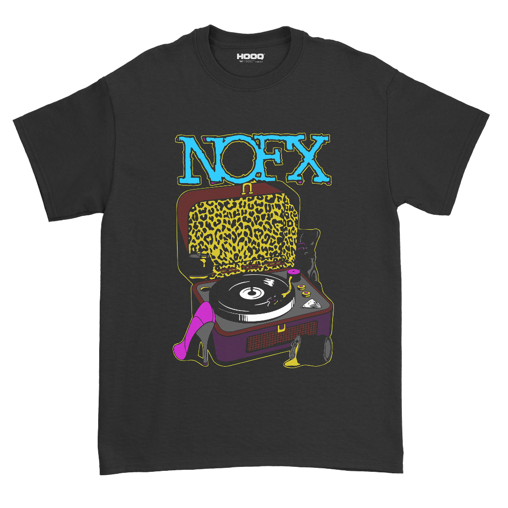 ( COD ) KAOS BAND NOFX - LOGO VINTAGE / UNISEX / BAJU BAND NOFX / T-SHIRT BAND NOFX / NOFX