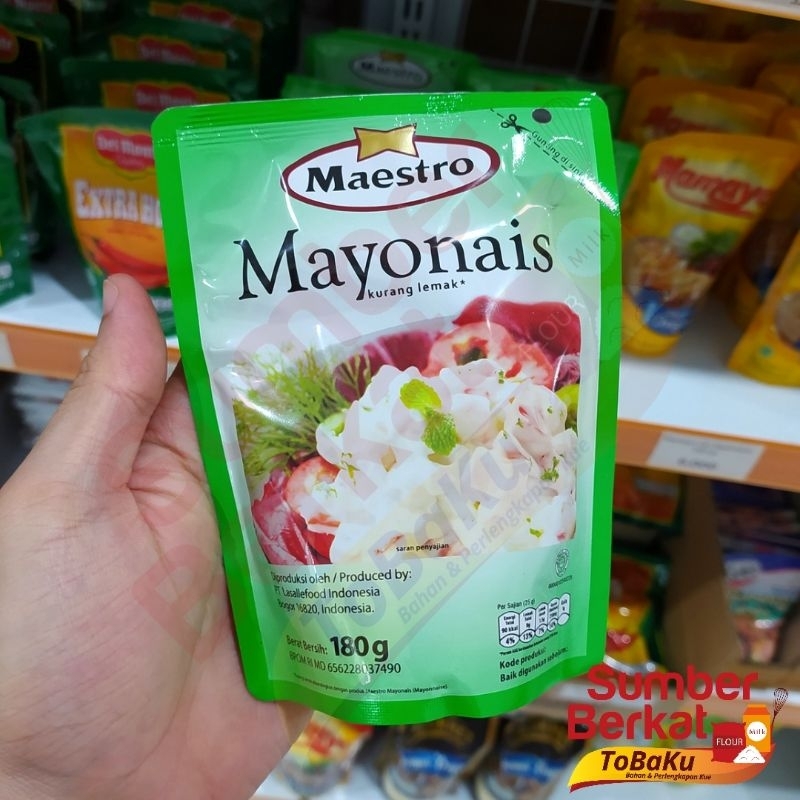 

Mayonais Maestro Mayonais 180 gr Mayones Murah Grosir