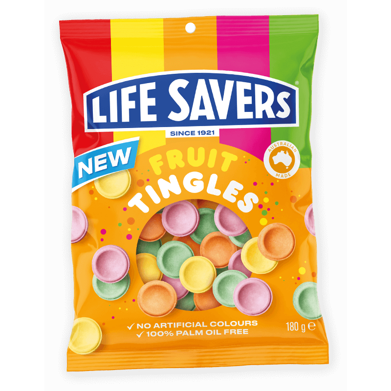 

Life Savers Fruit Tingles Australia