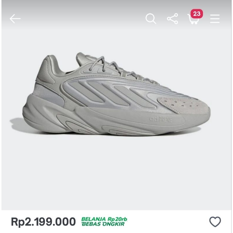 Sepatu / sneakers Adidas-Ozelia-Grey