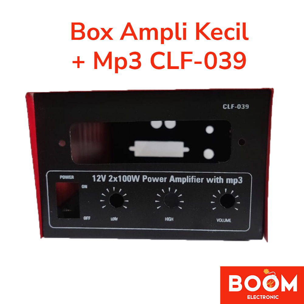 Box Ampli Kecil + Mp3 CLF-039 Primer