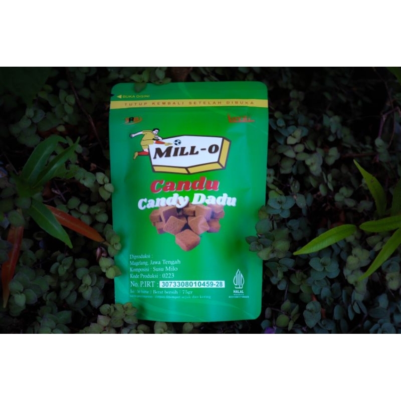 

MILL-O CANDU PERMEN MILO LOKAL KEMASAN STANDING POUCH