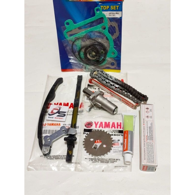 gigi sentrik paket komplit 6aitem crypton Jupiter z vega r new(5TN/5TP)