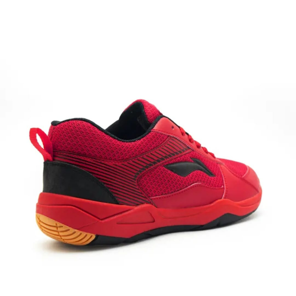 Sepatu Sport Olahraga Pria Badminton Lining Merah Maroon / Sepatu Olahraga Kualitas Terbaik Li-Ning