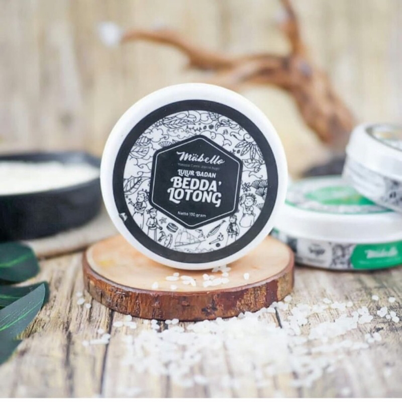 LULUR MABELLO 100ML  BEDDA LOTONG ORIGINAL ASLI BPOM