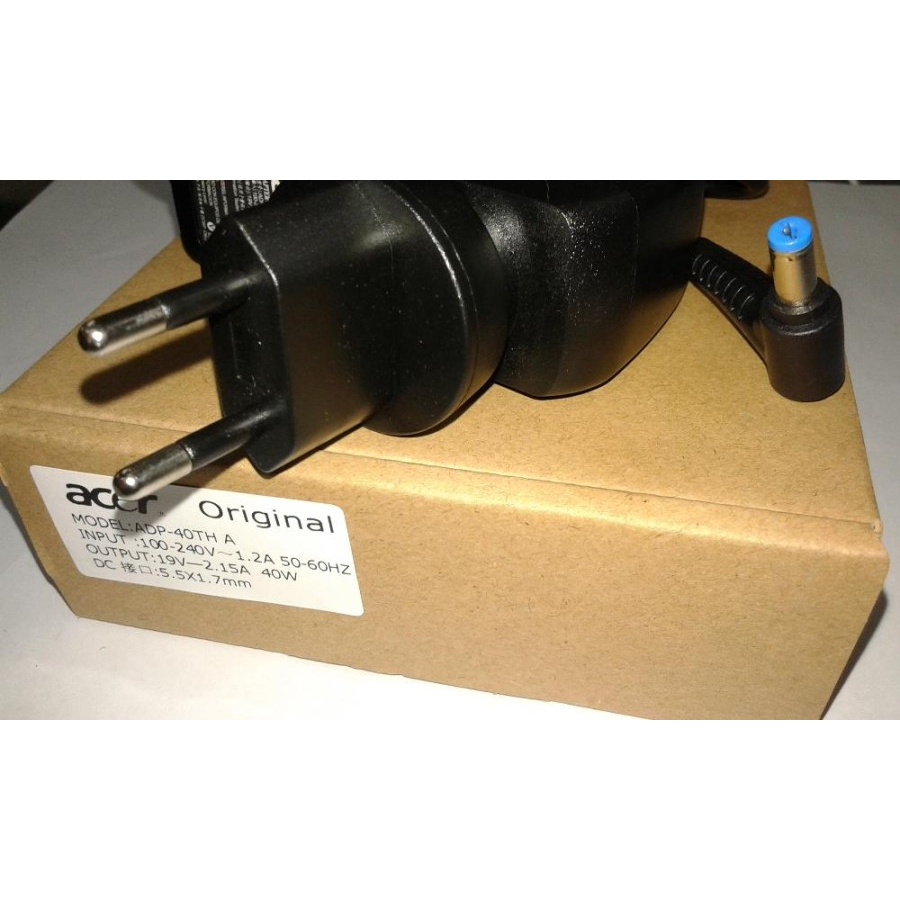 Charger adaptor Laptop Acer Aspire One D255 D260 D270 722 Series 19V-2.15A Dc 5.5mm*1.7mm-2