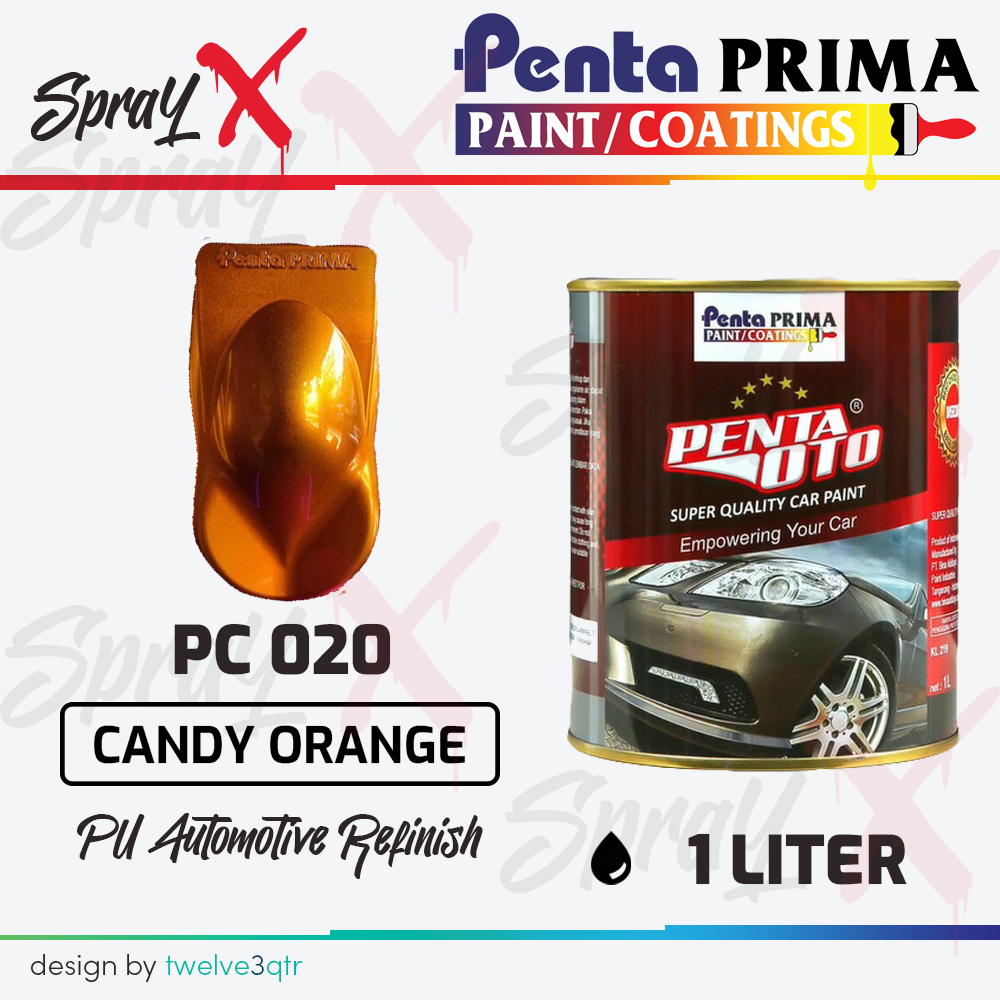 PENTA OTO PU CANDY TONE ORANGE PC 020 1 LITER / CANDY OREN