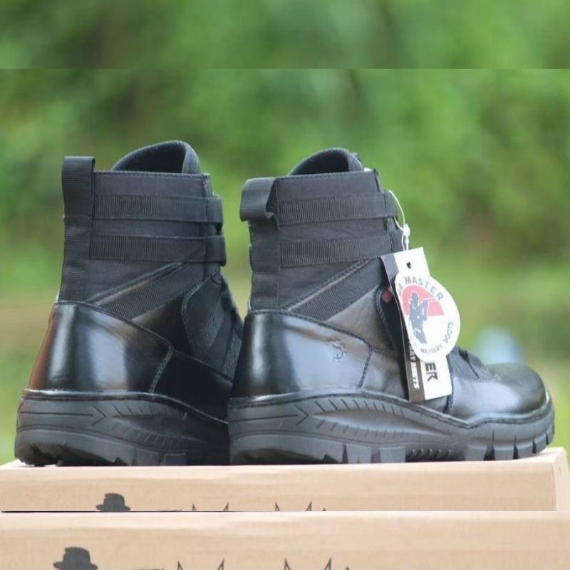 SEPATU PDL NINJA M2 MERK MR MASTER BAHAN KULIT SAPI ASLI SEPATU PDL DINAS LAPANGAN UNTUK TNI POLRI SECURITY SATPAM SEPATU POLANTAS MODEL TERBARU