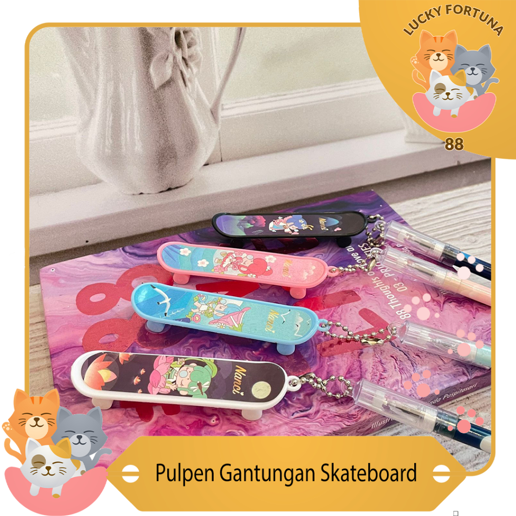 

Pulpen Gantungan Skateboard Pulpen Gantungan Bentuk Skateboard NancyPulpen Gantungan Motif Skateboard Nancy Pulpen Cantik Gantungan Skateboard Nancy Pulpen Kreatif Gantungan Skateboard Nancy Pulpen Nancy dengan Gantungan Skateboard Pulpen Unik Gantungan S