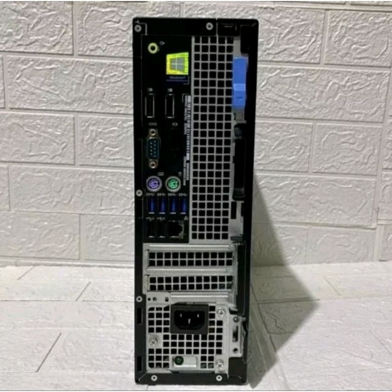 PC DELL OPTIPLEX 5055 SFF RYZEN 5 PRO 2400G RAM 32 GB SSD 512GB MURAH LEBAY