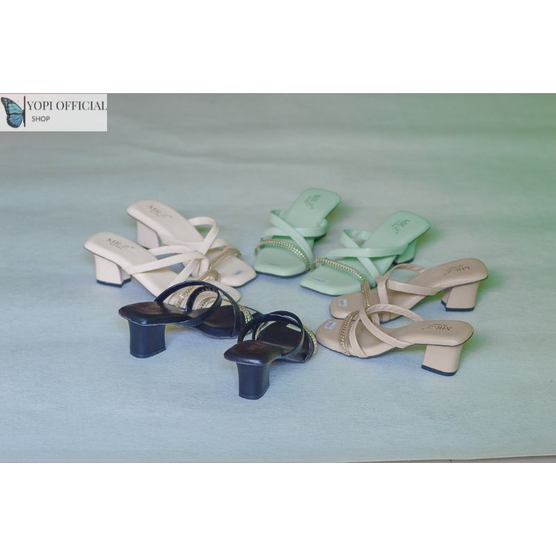 Heels Wanita Empuk Premium Hak 5Cm M-rzck03 RealPict