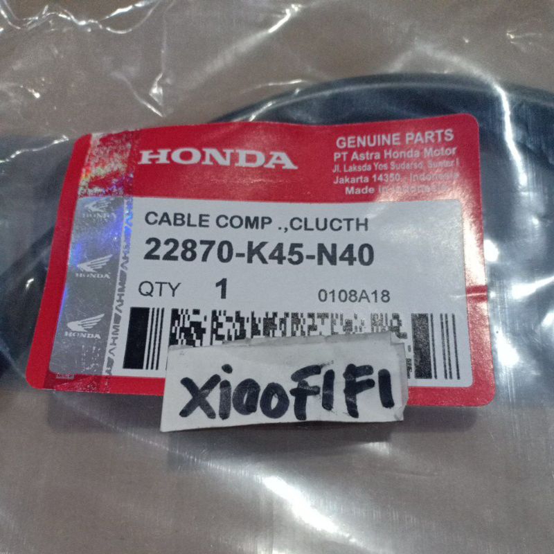 kabel kopling new  cb150 R led 22870-K45-N40