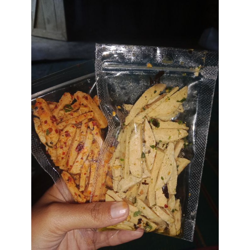 

basreng bakso goreng exsta pedas daun jeruk isi 50gram