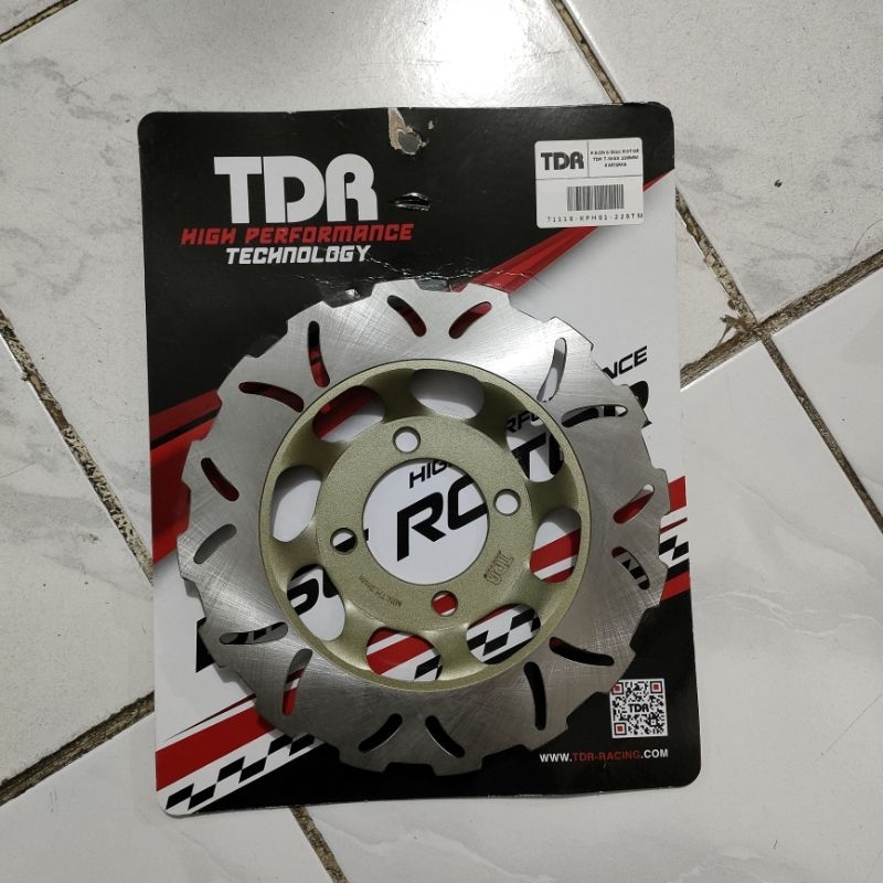 Disc Brake TDR Piringan Cakram Depan TDR Honda Karisma Kharisma 220 MM standar variasi