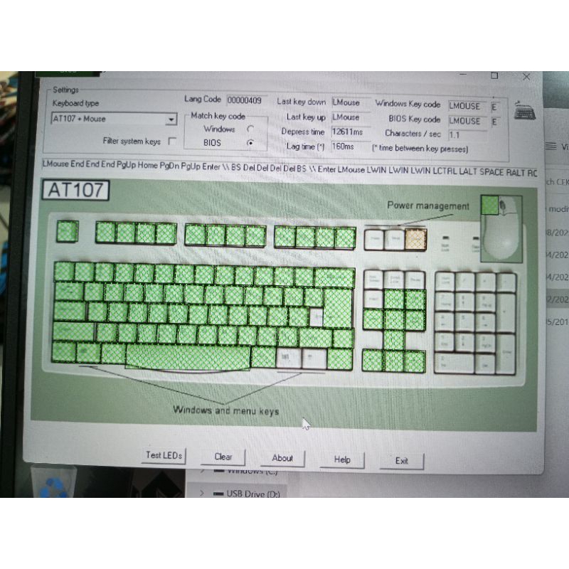 keyboard avita essential NE14A2 D276US D276 original