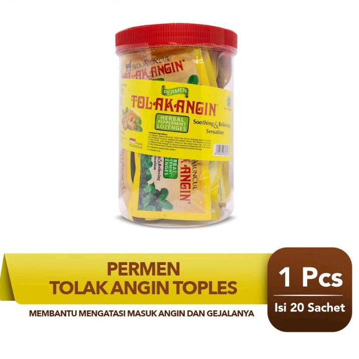 

PERMEN TOLAK ANGIN TOPLES ISI 20 SACHET