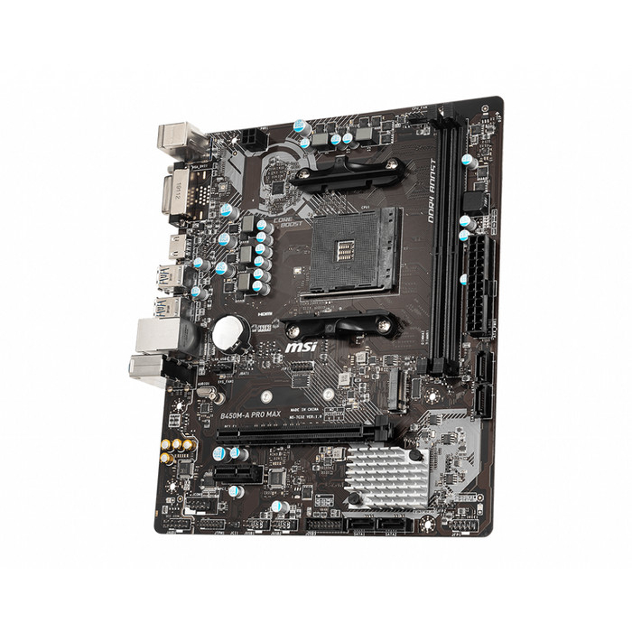 MSI B450M-A PRO MAX (AMD AM4, B450, DDR4, M.2, USB 3.2)