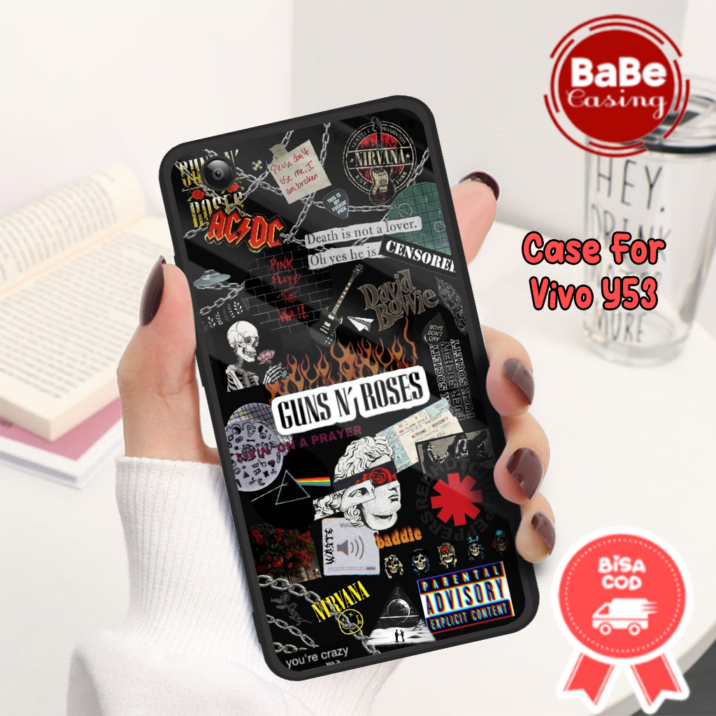 Case Vivo Y53 Casing Aesthe Band03 Case Hp Kondom Hp Case Aesthetic Case Anime Pelindung Hp Vivo Y53