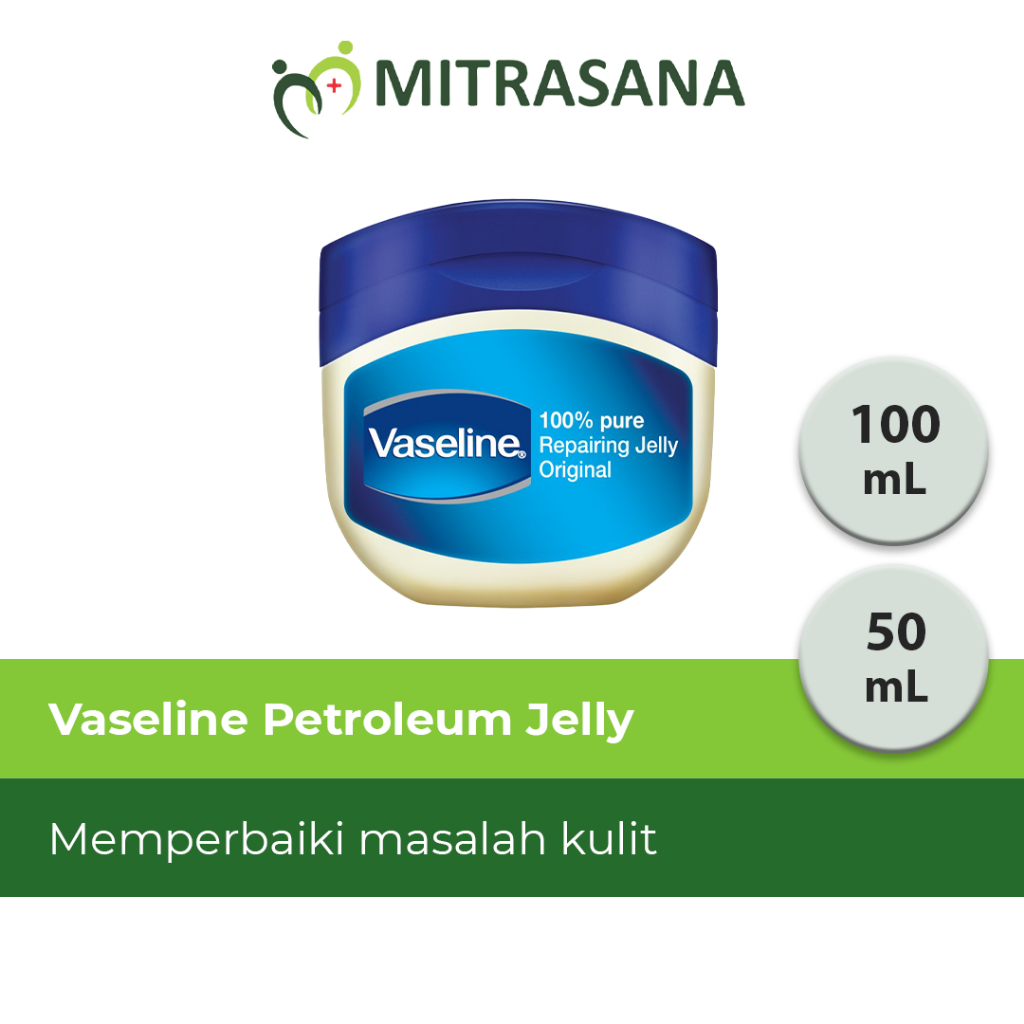 Vaseline Petroleum Jelly Original - Repairing Jelly, Kulit Rusak, Jelly Cream