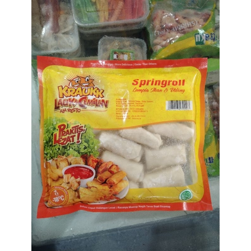 

Springroll Krauk 250gr