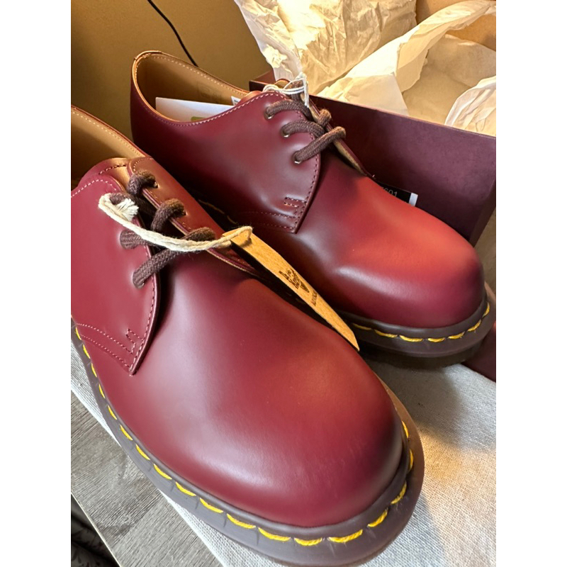 Dr.Martens 1461 vintage oxblood Made In England 9uk