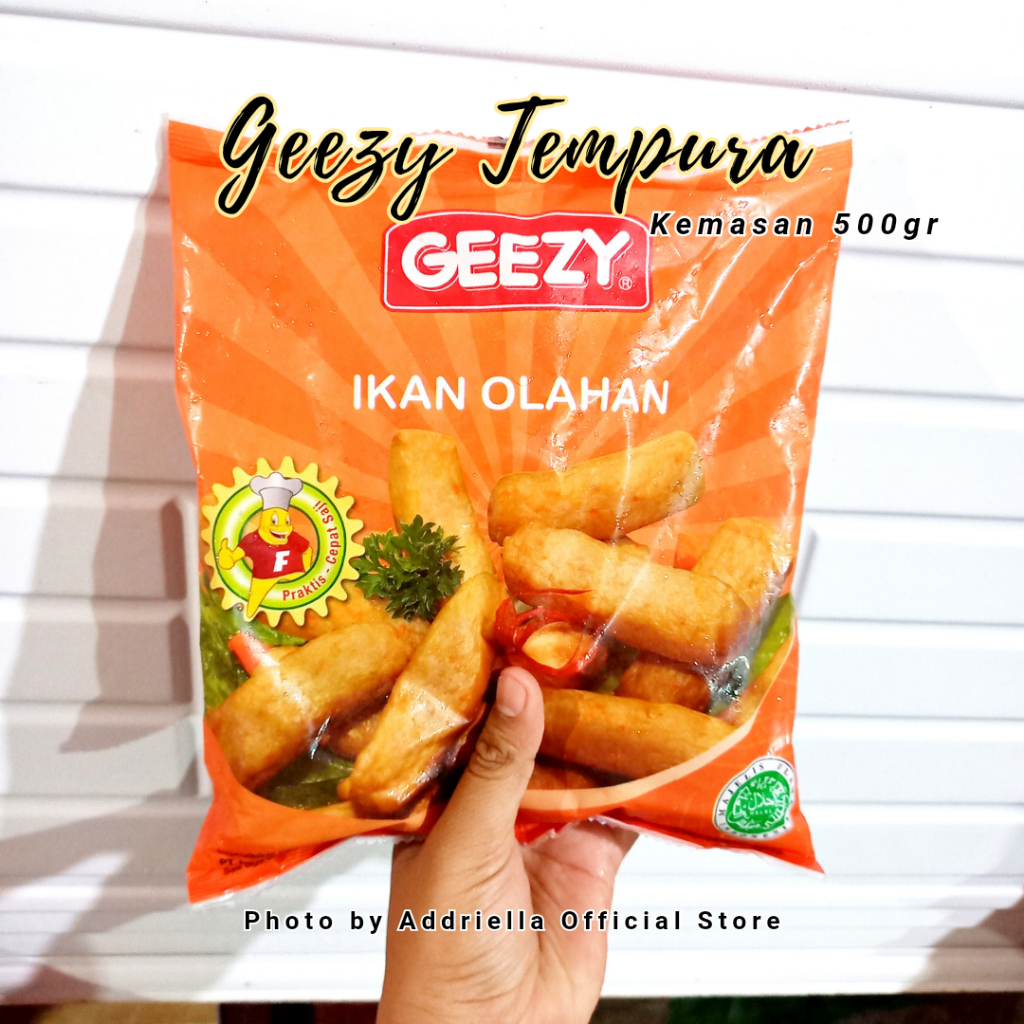 

ADDRIELLA Geezy Tempura 500gr | Geezy/Frozenfood/Frozenfood Murah