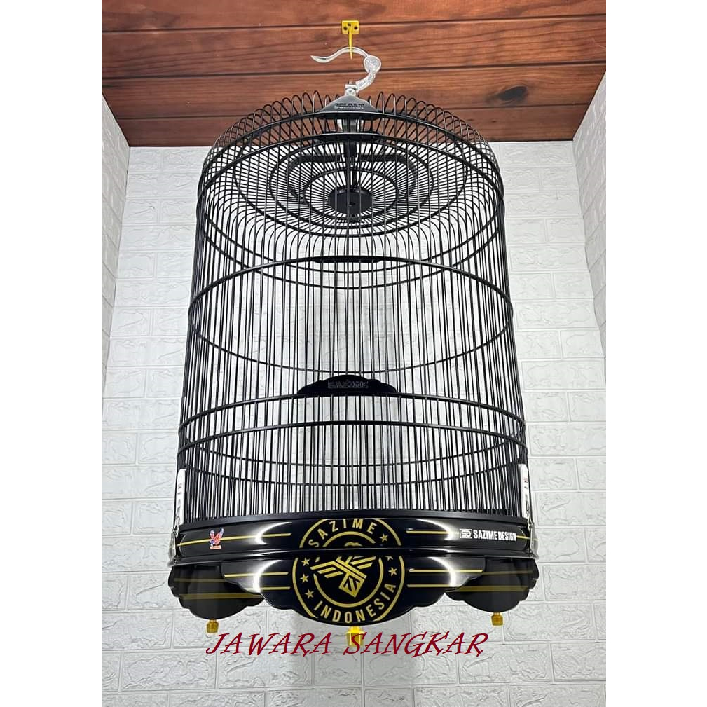 SANGKAR KANDANG MURAI PVC DECAL SAZIME