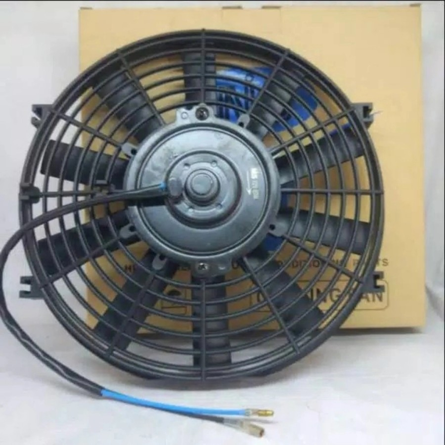 Extra fan 10 Inchi rangka baco 12 volt universal